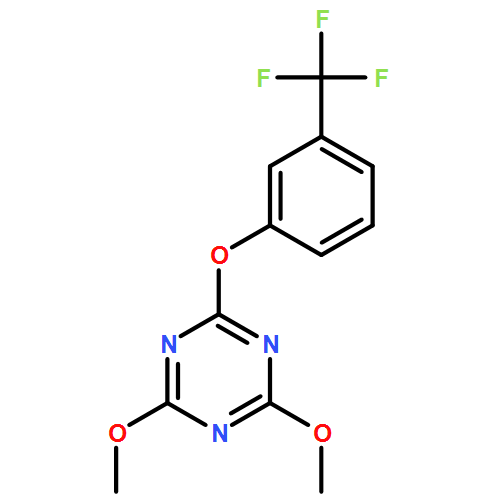 1,3,5-Triazine, 2,4-dimethoxy-6-[3-(trifluoromethyl)phenoxy]-