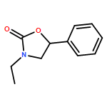 2-Oxazolidinone, 3-ethyl-5-phenyl-