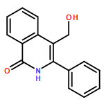 1(2H)-Isoquinolinone, 4-(hydroxymethyl)-3-phenyl-