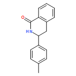 1(2H)-Isoquinolinone, 3,4-dihydro-3-(4-methylphenyl)-