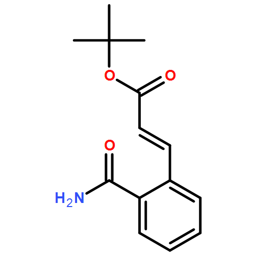 2-Propenoic acid, 3-[2-(aminocarbonyl)phenyl]-, 1,1-dimethylethyl ester, (2E)-