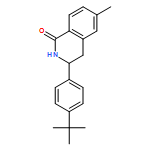 1(2H)-Isoquinolinone, 3-[4-(1,1-dimethylethyl)phenyl]-3,4-dihydro-6-methyl-