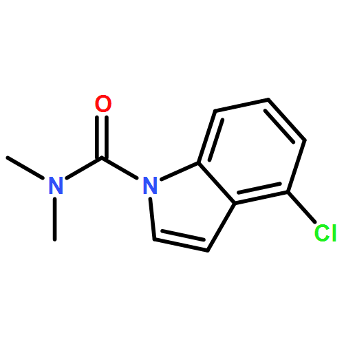 1H-Indole-1-carboxamide, 4-chloro-N,N-dimethyl-