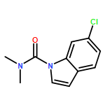 1H-Indole-1-carboxamide, 6-chloro-N,N-dimethyl-