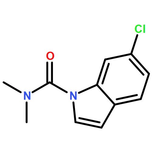 1H-Indole-1-carboxamide, 6-chloro-N,N-dimethyl-