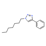 1H-1,2,3-Triazole, 1-heptyl-4-phenyl-