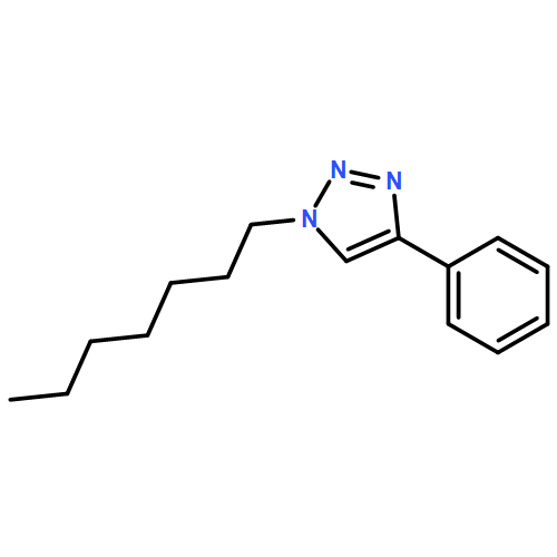 1H-1,2,3-Triazole, 1-heptyl-4-phenyl-