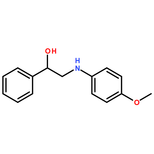 Benzenemethanol, α-[[(4-methoxyphenyl)amino]methyl]-