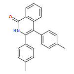 1(2H)-Isoquinolinone, 3,4-bis(4-methylphenyl)-