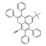 Naphtho[1,8-bc]pyran-9-carbonitrile, 5-(1,1-dimethylethyl)-2,3,7,8-tetraphenyl-