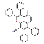 Naphtho[1,8-bc]pyran-9-carbonitrile, 4-methyl-2,3,7,8-tetraphenyl-