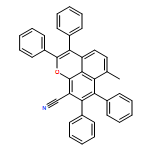 Naphtho[1,8-bc]pyran-9-carbonitrile, 6-methyl-2,3,7,8-tetraphenyl-