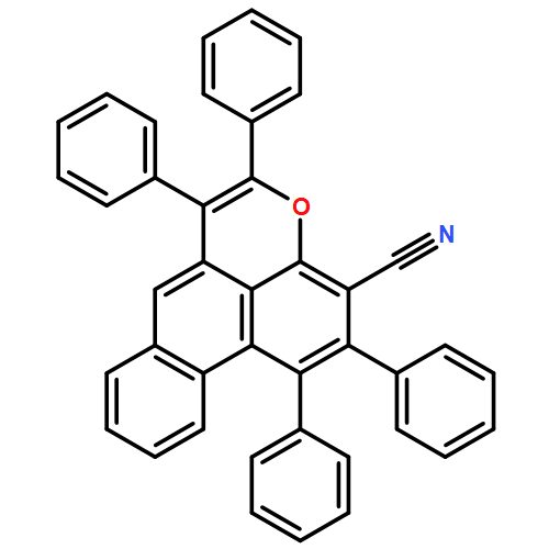 Phenanthro[1,10-bc]pyran-3-carbonitrile, 1,2,5,6-tetraphenyl-