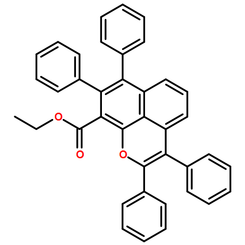 Naphtho[1,8-bc]pyran-9-carboxylic acid, 2,3,7,8-tetraphenyl-, ethyl ester