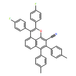 Naphtho[1,8-bc]pyran-9-carbonitrile, 2,3-bis(4-fluorophenyl)-7,8-bis(4-methylphenyl)-