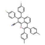 Naphtho[1,8-bc]pyran-9-carbonitrile, 7,8-bis(4-fluorophenyl)-2,3-bis(4-methylphenyl)-