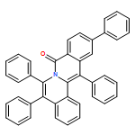 8H-Dibenzo[a,g]quinolizin-8-one, 5,6,11,13-tetraphenyl-