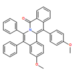 8H-Dibenzo[a,g]quinolizin-8-one, 3-methoxy-13-(4-methoxyphenyl)-5,6-diphenyl-