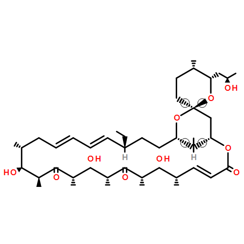 Spiro[2,26-dioxabicyclo[23.3.1]nonacosa-4,18,20-triene-27,2'-[2H]pyran]-3,9,13-trione, 22-ethyl-3',4',5',6'-tetrahydro-7,11,15-trihydroxy-6'-[(2R)-2-