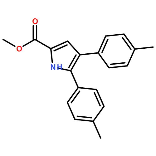 1H-Pyrrole-2-carboxylic acid, 4,5-bis(4-methylphenyl)-, methyl ester