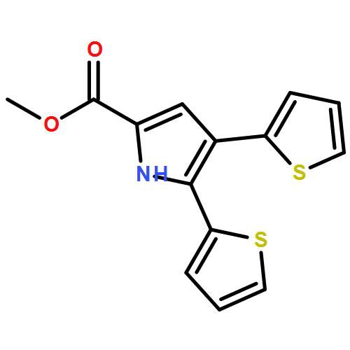 1H-Pyrrole-2-carboxylic acid, 4,5-di-2-thienyl-, methyl ester