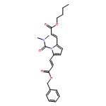 2-Propenoic acid, 3-[5-[(1E)-3-butoxy-3-oxo-1-propen-1-yl]-1-[(dimethylamino)carbonyl]-1H-pyrrol-2-yl]-, phenylmethyl ester, (2E)-