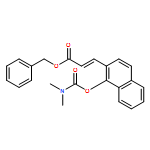 2-Propenoic acid, 3-[1-[[(dimethylamino)carbonyl]oxy]-2-naphthalenyl]-, phenylmethyl ester, (2E)-