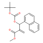 1-Naphthalenepropanoic acid, β-[[(1,1-dimethylethoxy)carbonyl]oxy]-α-methylene-, methyl ester