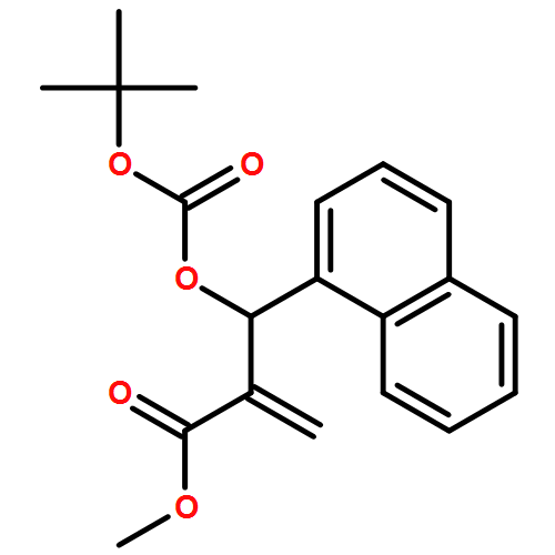 1-Naphthalenepropanoic acid, β-[[(1,1-dimethylethoxy)carbonyl]oxy]-α-methylene-, methyl ester