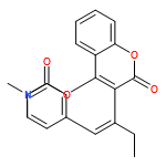 Carbamic acid, N,N-dimethyl-, 2-oxo-3-[(1E)-1-(phenylmethylene)propyl]-2H-1-benzopyran-4-yl ester