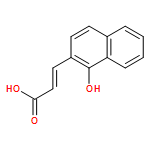 2-Propenoic acid, 3-(1-hydroxy-2-naphthalenyl)-, (2E)-