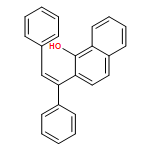 1-Naphthalenol, 2-[(1E)-1,2-diphenylethenyl]-