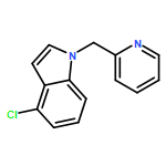 1H-Indole, 4-chloro-1-(2-pyridinylmethyl)-