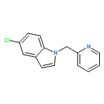 1H-Indole, 5-chloro-1-(2-pyridinylmethyl)-