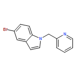 1H-Indole, 5-bromo-1-(2-pyridinylmethyl)-