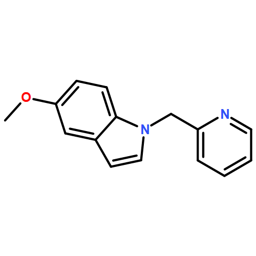 1H-Indole, 5-methoxy-1-(2-pyridinylmethyl)-