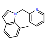 1H-Indole, 7-methyl-1-(2-pyridinylmethyl)-