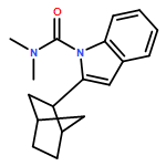 1H-Indole-1-carboxamide, 2-(1R,2R,4S)-bicyclo[2.2.1]hept-2-yl-N,N-dimethyl-