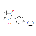 1H-Imidazole, 1-[4-(1,3-dihydroxy-4,4,5,5-tetramethyl-2-imidazolidinyl)phenyl]-