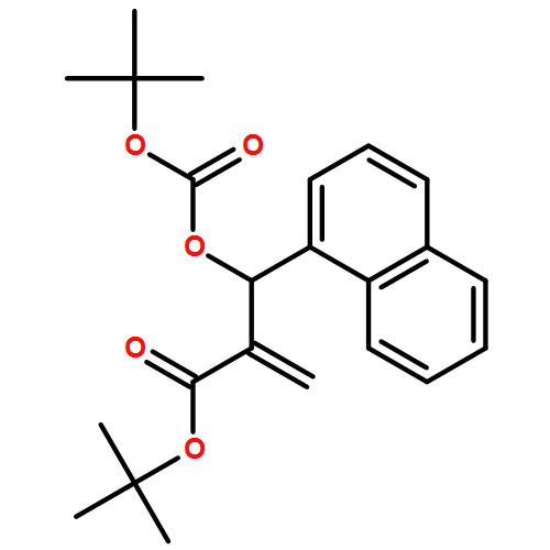 1-Naphthalenepropanoic acid, β-[[(1,1-dimethylethoxy)carbonyl]oxy]-α-methylene-, 1,1-dimethylethyl ester