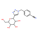 Benzonitrile, 4-[(4-β-D-glucopyranosyl-1H-1,2,3-triazol-1-yl)methyl]-