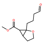 2-Oxabicyclo[3.1.0]hexane-6-carboxylic acid, 1-(4-oxobutyl)-, methyl ester