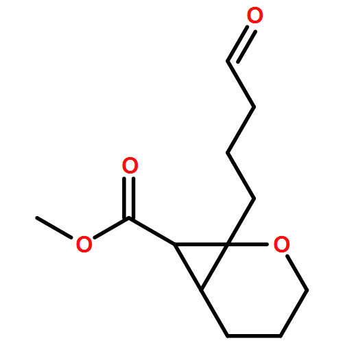 2-Oxabicyclo[4.1.0]heptane-7-carboxylic acid, 1-(4-oxobutyl)-, methyl ester