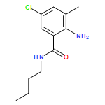 Benzamide, 2-amino-N-butyl-5-chloro-3-methyl-