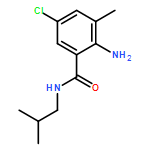 Benzamide, 2-amino-5-chloro-3-methyl-N-(2-methylpropyl)-