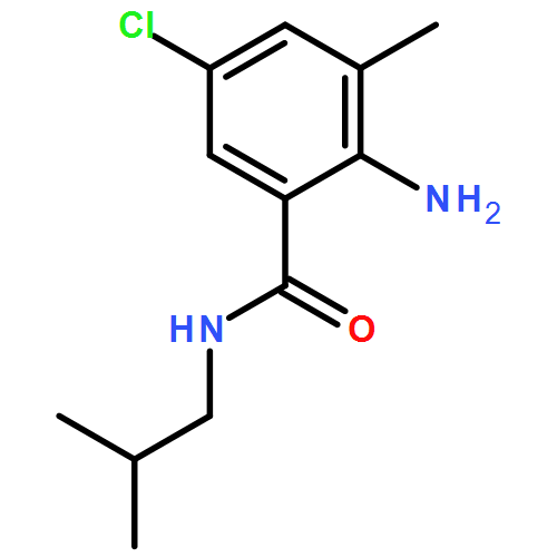 Benzamide, 2-amino-5-chloro-3-methyl-N-(2-methylpropyl)-