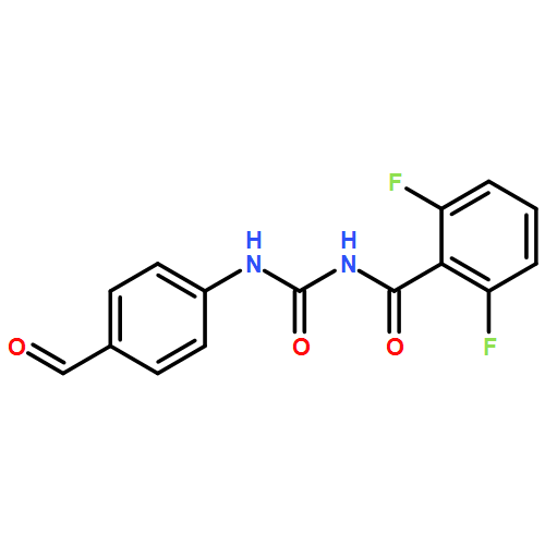 Benzamide, 2,6-difluoro-N-[[(4-formylphenyl)amino]carbonyl]-