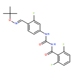 Benzamide, N-[[[4-[(E)-[(1,1-dimethylethoxy)imino]methyl]-3-fluorophenyl]amino]carbonyl]-2,6-difluoro-