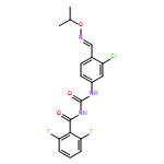 Benzamide, N-[[[3-chloro-4-[(E)-[(1-methylethoxy)imino]methyl]phenyl]amino]carbonyl]-2,6-difluoro-