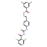 Benzamide, N-[[[4-[(E)-[[(3,5-dimethylbenzoyl)oxy]imino]methyl]phenyl]amino]carbonyl]-2,6-difluoro-